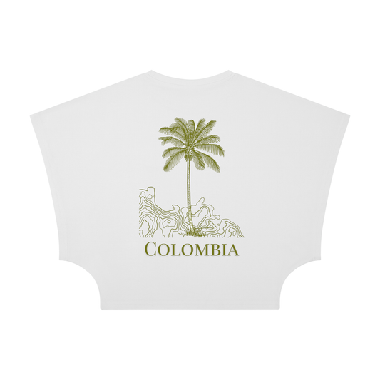 Colombia Women's Cropped Dolman T-Shirt