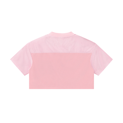 Colombia Women’s Cropped Paneled V-Neck Jersey