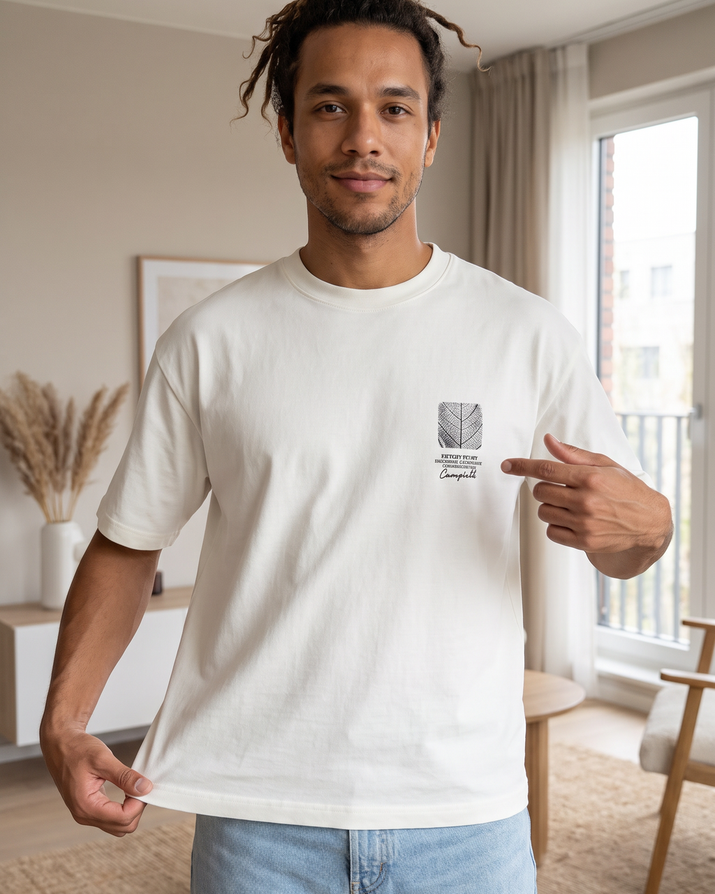 Archive Tee No.2 — Leaf Skeleton