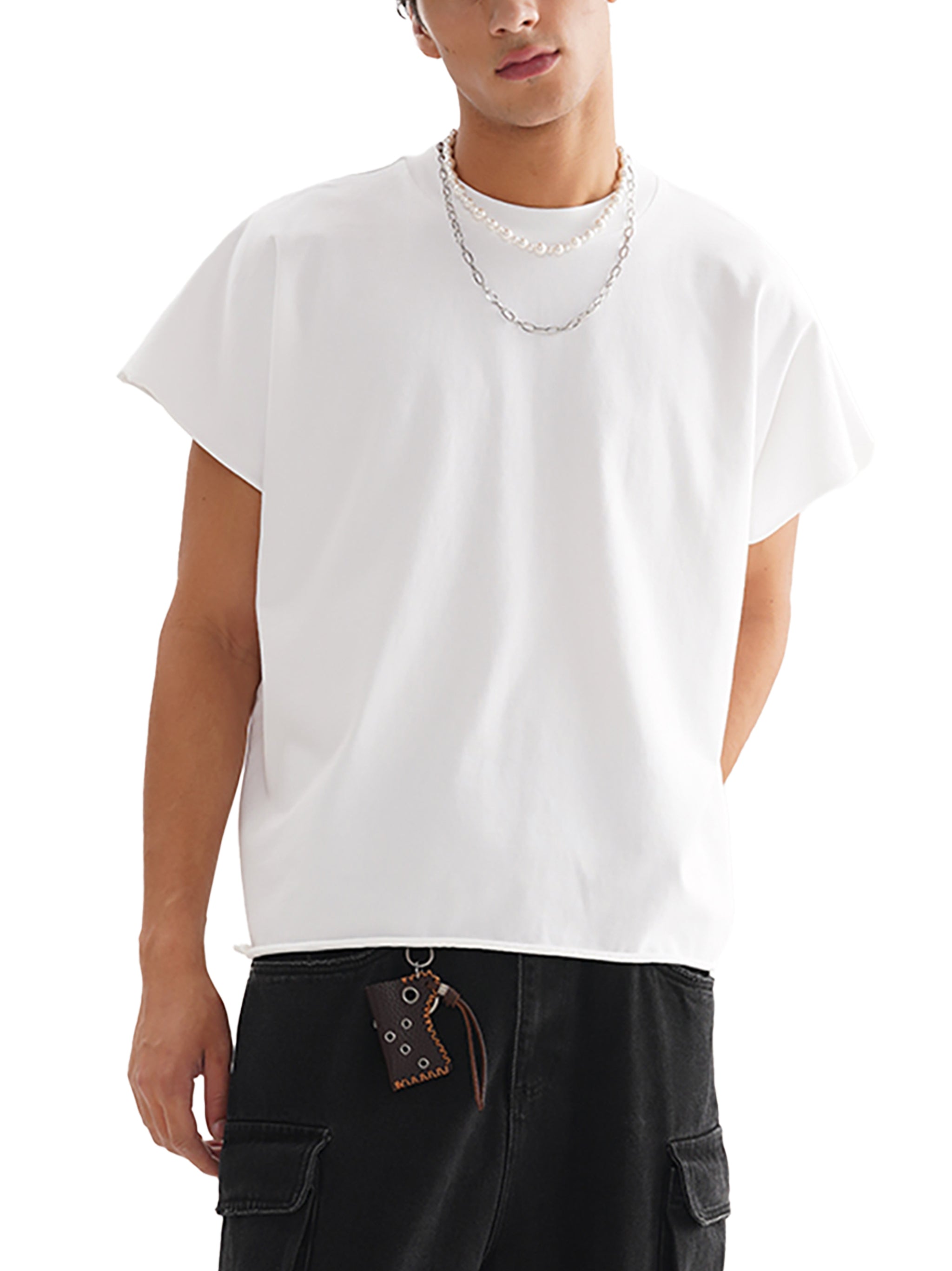 Raw Edge Boxy Non-Shrink