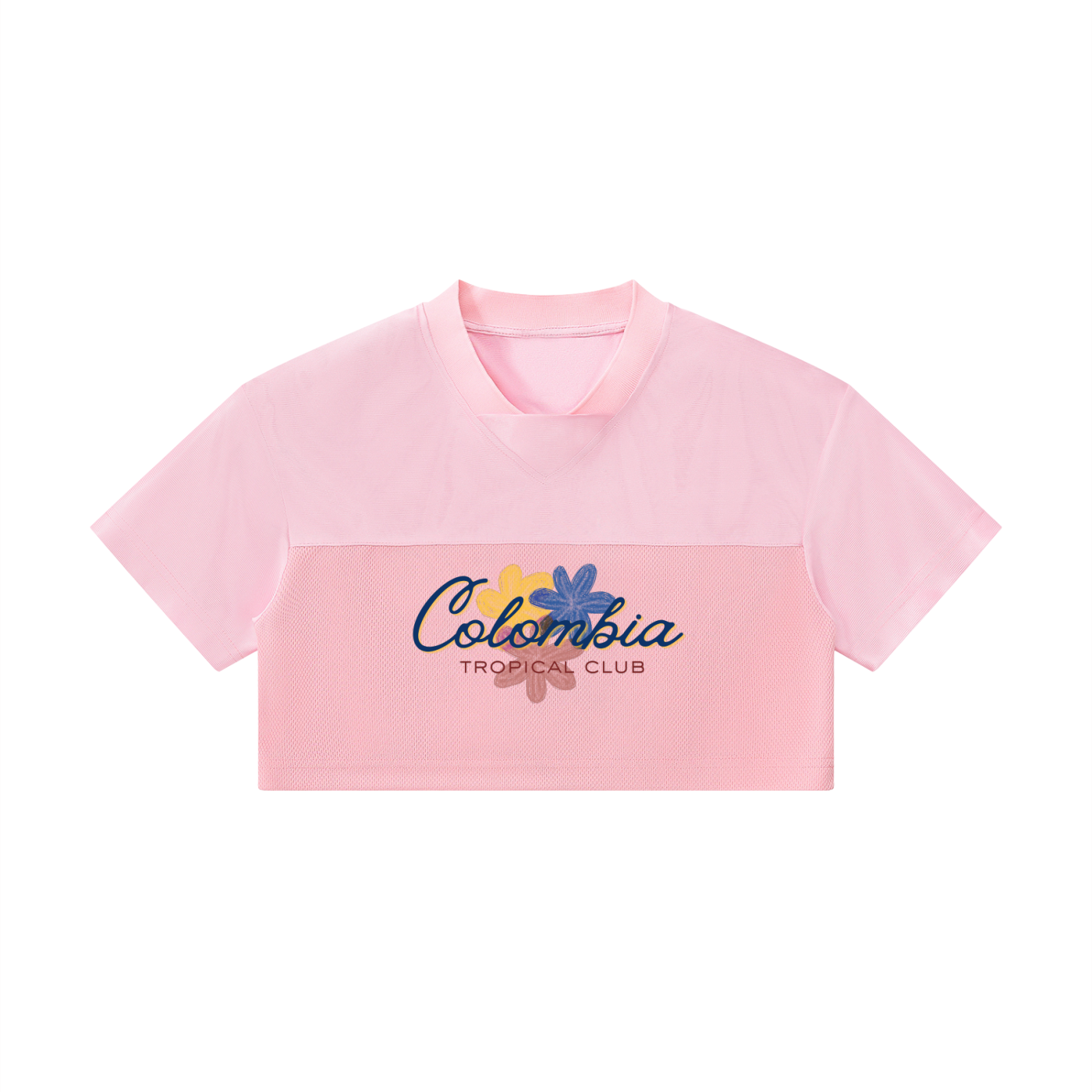 Colombia Women’s Cropped Paneled V-Neck Jersey